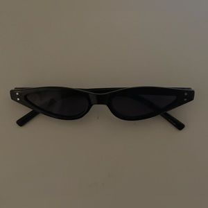 thin cat eye sunglasses